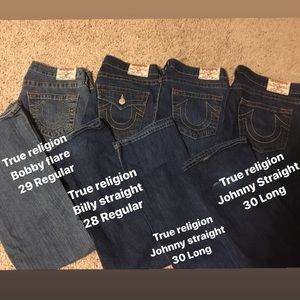 True Religion jeans-women’s